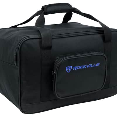 (2) Rockville SPG88 8" 800w DJ PA Speakers Lightweight Cabinets 8-Ohm+bags image 10