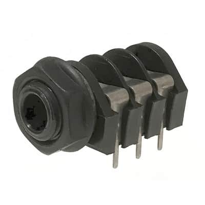 Immagine Cliff Input Jack Stereo PC Mount w/Plastic Nut for Marshall, Roland, Crate, etc. - 3