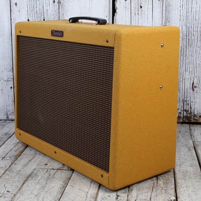 Fender Blues Deluxe Reissue Electric Guitar Amplifier Tweed w Footswtich & Cover image 11
