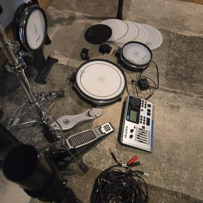Alesis DM10 electronic drum kit - mesh conversion with many upgrades image 7