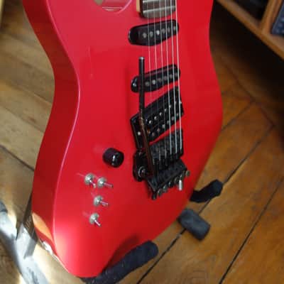 Left-handed Kramer Pacer Custom 1987 Flip Top Red image 9