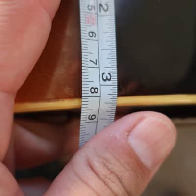 Vintage 1960s  Framus Parlor Model 5/10 "Serenade" Small Body Acoustic Guitar West Germany Clean Original Fuax Gator Case Hang Tags & Original Pick WOW image 23