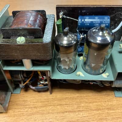 VEB MV 4057 mikrofon Preamplifier TUBE RFT image 2