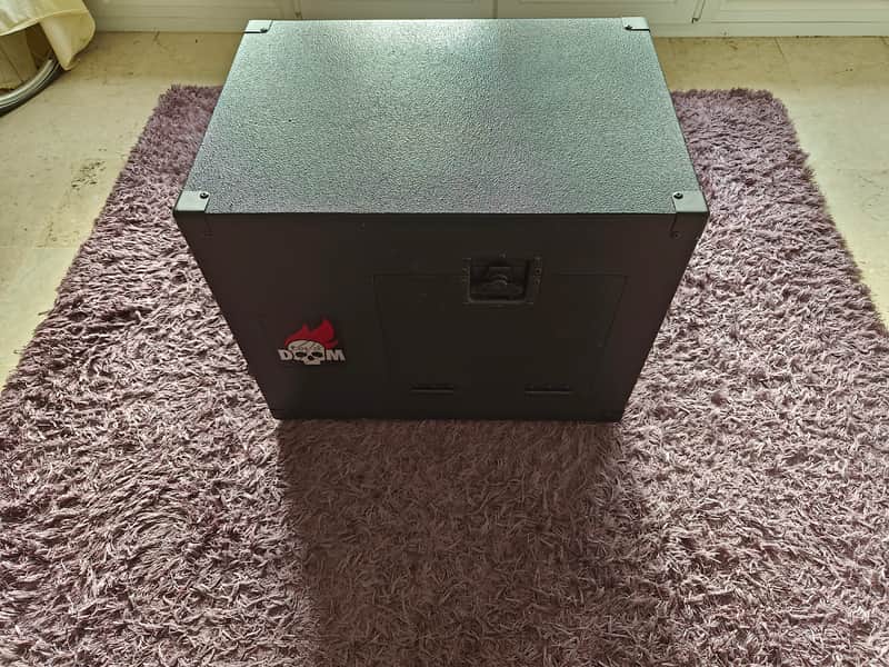 Box Of Doom BASIC 2017 - black silent cabinet isolation home studio rec image 1