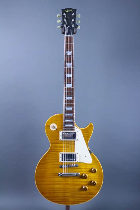 2002 Gibson Historic 1958 Reissue Les Paul LPR-8 Lemonburst image 1