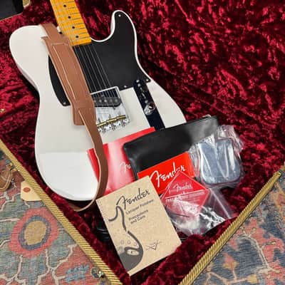*Video* Fender USA Esquire 70th Anniversary 1950 Reissue Nitro Lacquer Pine Body - 2020 image 6