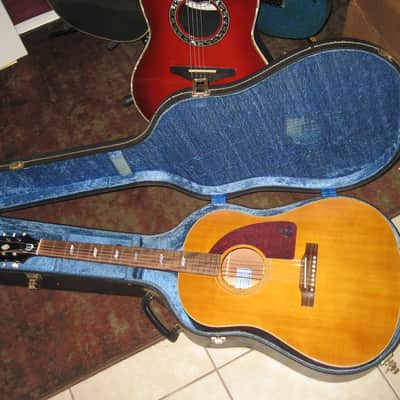 Epiphone Masterbilt Tribute Texan FT79 Acoustic/Electric Guitar~2000 ~ w/Hard Case~Excellent~Fishman image 20