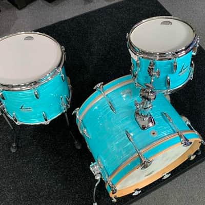 ~WOW!~ SONOR Vintage Series 3-Piece 10/14/20 Benny Greb Style Drum Kit Set in California Blue image 3
