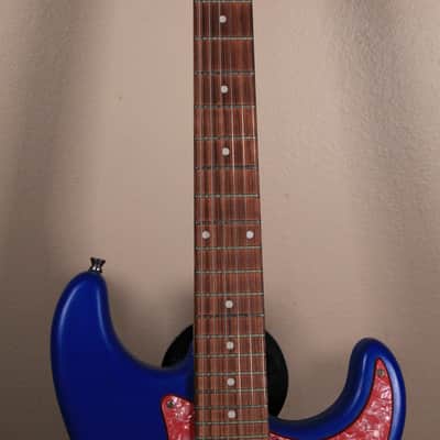 Custom Blue and Pink Guitar Stratocaster-Like image 3
