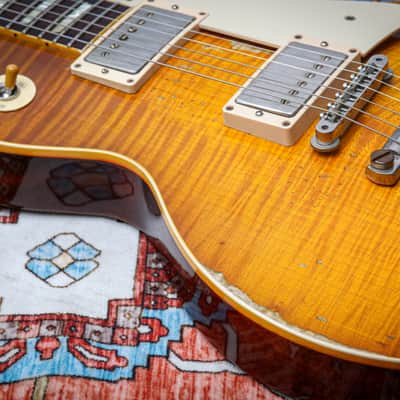 GIBSON USA Custom Shop Ace Frehley '59 Les Paul Standard #124 "Dirty Lemon Frehley Burst" (2015) image 23