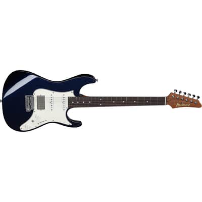 Ibanez AZ2204NW AZ Prestige Guitar w/ Seymour Duncan Pickups & Hardshell Case - Dark Tide Blue image 4