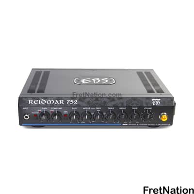 EBS Reidmar 752 Bass Class D Lightweight Bass Amplifier 750-Watt - EB-RD752 image 3