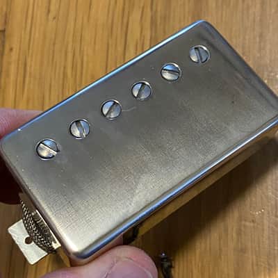 Throbak SLE-101 MXV Maximum Vintage 2020s Aged Nickel PAF for Gibson image 4