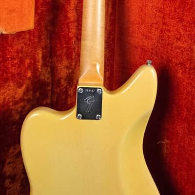 Fender Jaguar with Rosewood Fretboard 1966 - White Blonde Refin 8.2lbs image 7