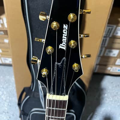 Ibanez Iceman IC420 Electric Guitar - Antique Blue Metallic image 4