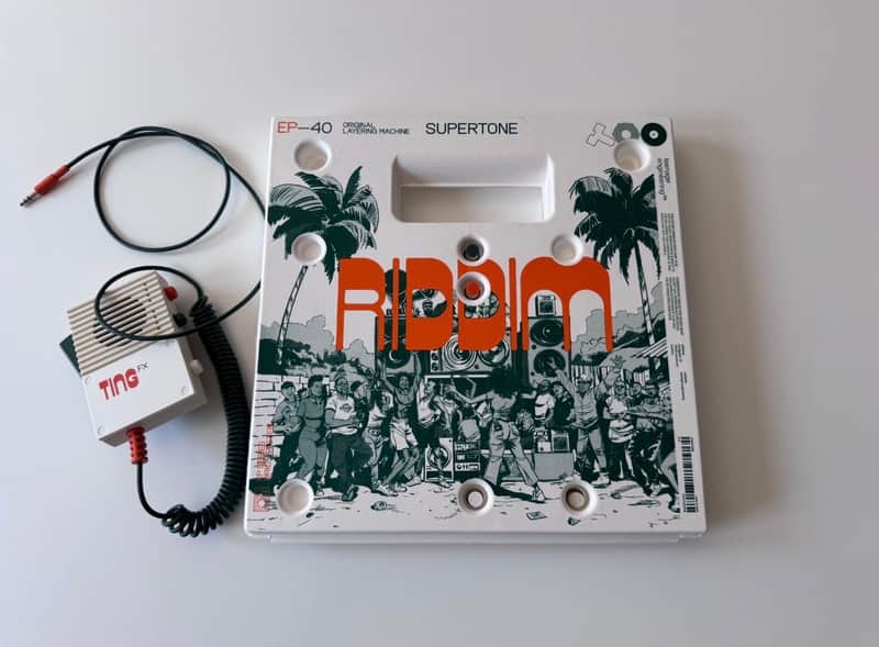 Teenage Engineering EP-40 Riddim Supertone with EP-2350 Ting FX Microphone 2025 - Present - Grey image 1