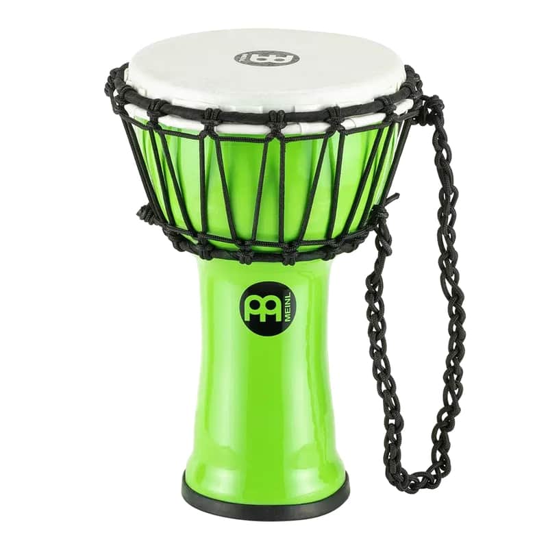 Meinl JR. Series Synthetic Djembe | Green | 7" image 1