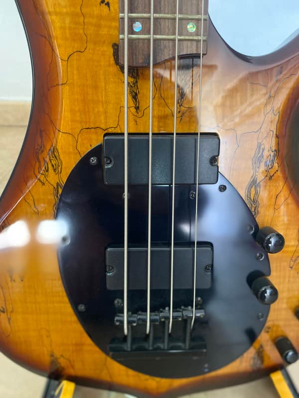 TRABEN NEO LIMITED BASS 4 STRING NEO LIMITED 2012 - SPALTED BURST image 1