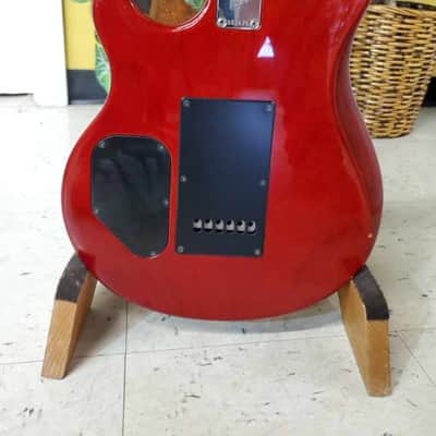Ernie Ball Music Man AXIS SPORT 1998 RED HH MAPLE TREM image 9