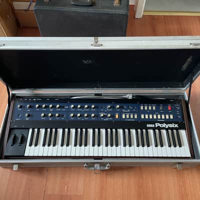 Korg PolySix 220v + Midi ModyPoly HiRes Tubbutec + Korg Flightcase image 19