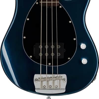 Sterling SB14 Sterling 4-String Bass Guitar, Rosewood Fingerboard, Blue Pearl image 1