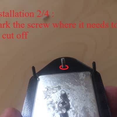 P90 adaptor for Humbuckers' guitars (Set of 2) image 7
