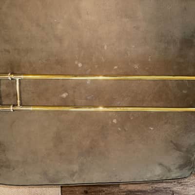 Andres Eastman by Shires ETB630 2015 - clear lacquered yellow brass finish image 4