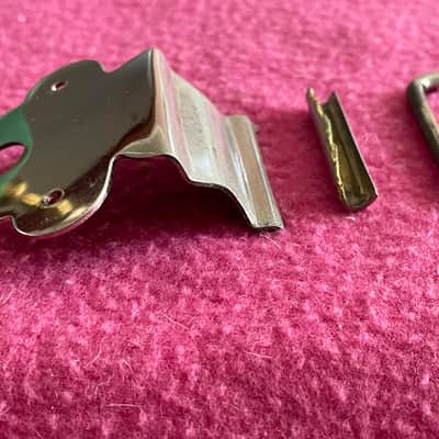 vintage 1959 1960 Gibson nickel tailpiece for es 150 125 barney kessel 130 135 archtop 1961 1958 1955 1949 image 4