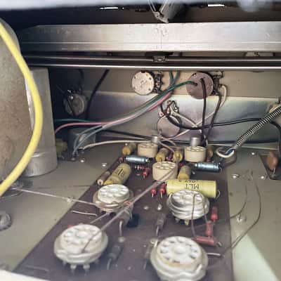 Vintage Italian Tube Amp Mac 4c A52 Reverb 60s,70s image 20