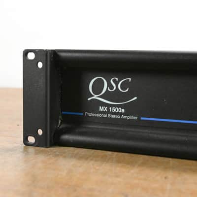 QSC MX 1500a 2-Channel Power Amplifier CG012GT image 4