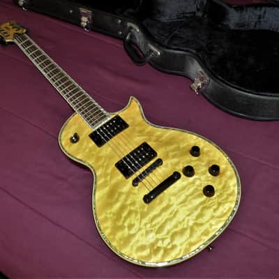 Kramer Custom Single Cutaway (LP) - Lemon Quilt - RARE! image 4