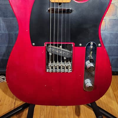 Fender American Telecaster Medallion Partscaster Trans Red Custom Shop Pick Ups image 7