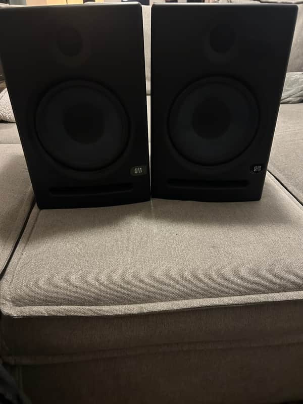 PreSonus Eris E8 2-Way 8" Active Studio Monitor (Pair) - Black image 1