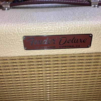 Fender '57 Custom Deluxe "Alnico Cream" Special Edition 12-Watt 1x12" Guitar Combo 2018 - Blonde Special Edition image 2