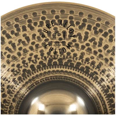 Meinl Pure Alloy Custom 18“ Medium Thin Crash PAC18MTC image 6