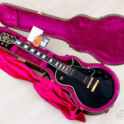 1994 Gibson Historic Les Paul Custom 1954 Reissue LPB4 Ebony, Near-Mint w/ Hangtags, Case image 20