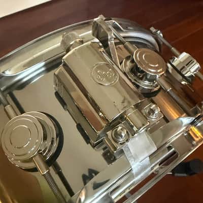 DW Collector's Series Stainless Steel 5.5x14" Snare Drum w/ Nickel Hardware image 8