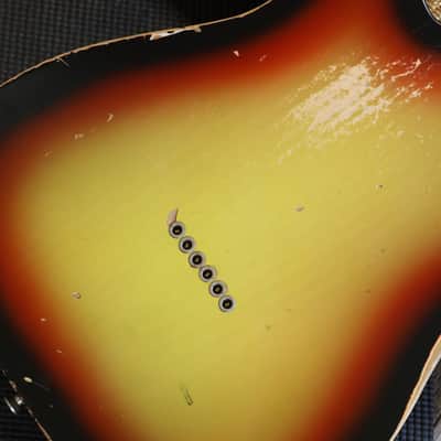 2014 Nash TC-72 Lollar Pickups Electric Guitar Sunburst Satin + OHSC image 15