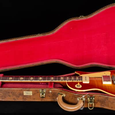 Gibson Custom Shop M2M 1959 Les Paul Standard Sunrise Tea Burst Murphy Lab Light Aged P90 Neck Pickup (596) image 7