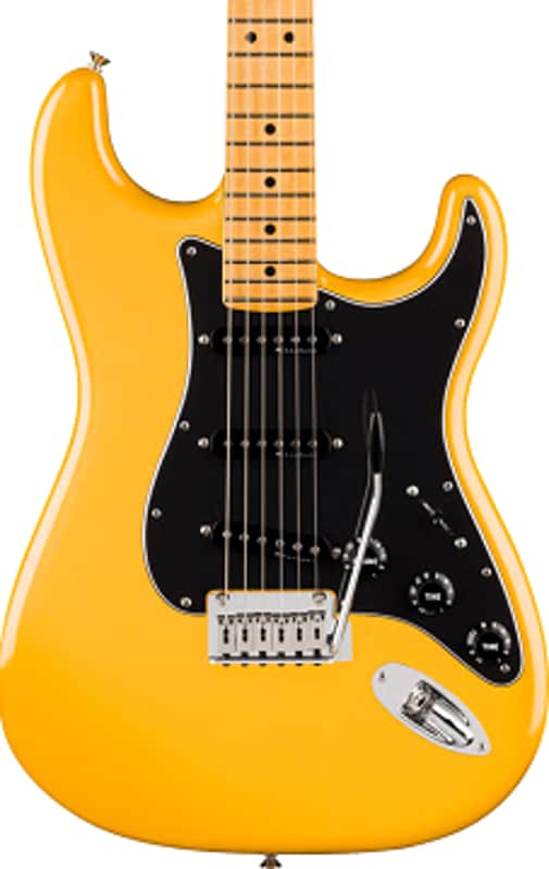 Fender Player II Modified Stratocaster Electric Guitar. Maple Fingerboard, Sunshine Yellow TGF33