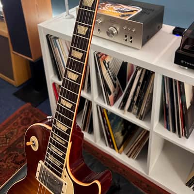 Gibson Custom 60th Anniversary 1959 Les Paul Standard VOS Iced Tea Burst VOS image 8