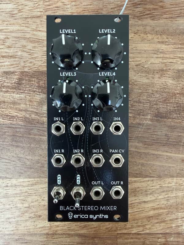 Erica Synths Black Stereo Mixer V3