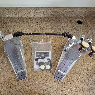 DW DWCPMDD2 Machined Direct Drive Double Bass Drum Pedal 2020s - Chrome image 2