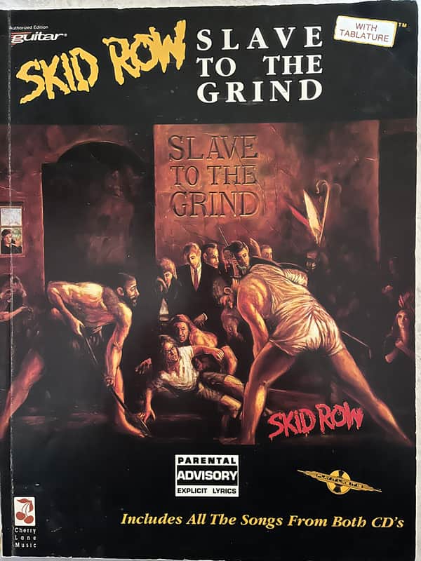 Skid Row - Slave to the Grind - Guitar Tab / Tablature Book image 1
