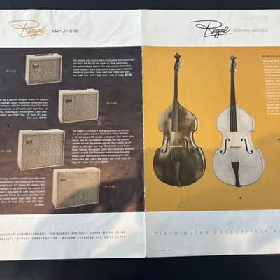 Regal 1968 Instrument catalog image 4