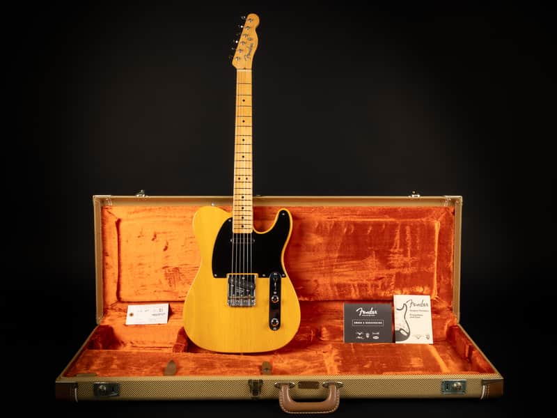2007 Fender American Vintage AVRI '52 Reissue Telecaster - Butterscotch Blonde | USA Vintage 1952 Ash Body U Neck Profile | CoA OHSC image 1