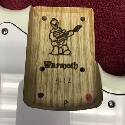 Warmoth Olympic White Precision Bass Body LOADED w/ Fender Original P-Bass Pickups image 5