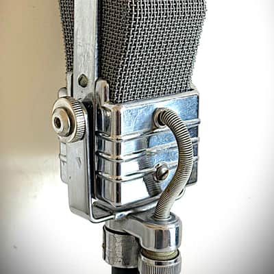Awesome 1940s Electro Voice V1 Ribbon Microphone, new ribbon, stand & cable incl image 7
