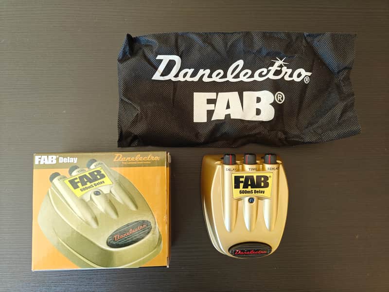Danelectro Fab Delay 2000s - Gold Bild 1