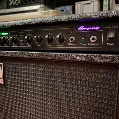 Ampeg BA-112 1x12" Bass Combo Amplifier image 2